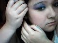 peacock eyes, pink and blue - - puprleish