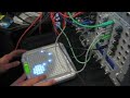 tenori on as a controller for analog drums and synthesizers