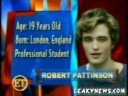 ET interveiw with Robert Pattinson on MTV ET interveiw with Robert Pattinson on MTV