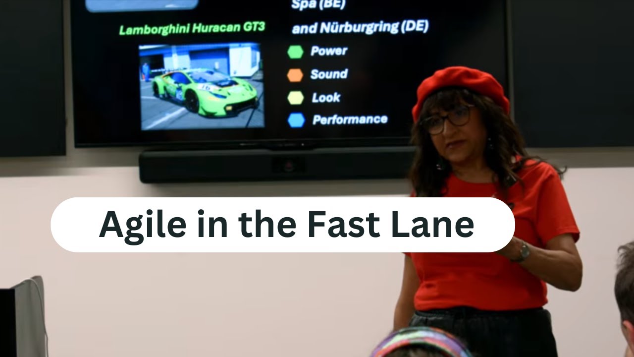 Bina Champaneria |Agile in the Fast Lane: Designing Lamborghinis With Speed and Style  | Agile Yorkshire December 2025