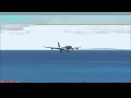 [hd] Air France A340 Quick Stop! St. Maarten (fs9)