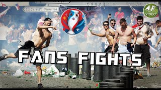SHOCKING FANS FIGHTS ON EURO-2016