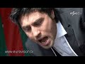 Dima Bilan sings \"Never let you go\" in Brussels Dima Bilan sings \"Never let you go\" in Brussels