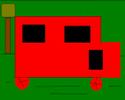 my first cartoon-train