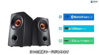 [Bluetooth対応 3WAYマルチメディアスピーカーの紹介]