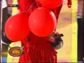 the aim is pick up grape, that means pop balloons