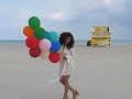 after a long day in the studio stephanie tiangco wraps up the day with the albums photo shoot in miami's south beach. trying to get the shots before the weather changes stephanie and photographer akif hakan crunch for time and daylight