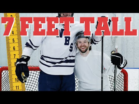 First 7-Foot NHL Prospect vs. Random Guy