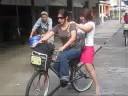 Bicycling in Crab Island