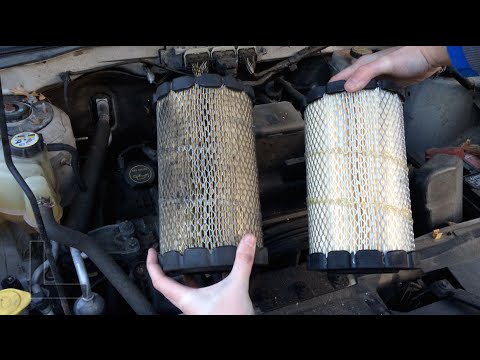 HOW TO: Ford Escape / Mercury Mariner / Mazda Tribute V6 Engine Air Filter Replacement (2009-2012)
