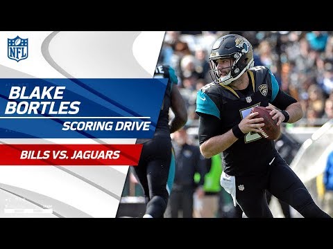 Video: Blake Bortles' Big Runs Set Up Game-Tying FG to End Half! | Bills vs. Jaguars | NFL Wild Card HLs