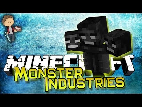 Minecraft: Monster Industries 2 New 1.8 Mini-Game w/Bajan Canadian and Friends!