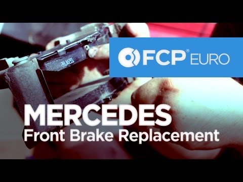Mercedes Front Brake Replacement (C300) FCP Euro