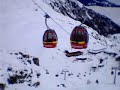 Snowboarding off-piste Kaprun, Austria - Feb 07