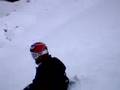 Snowboarding off-piste Kaprun, Austria - Feb 07