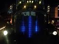 Truck demo show by night in Grave