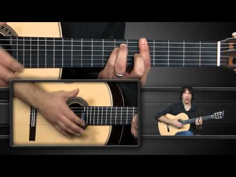 Flamenca - Marcelo teaches the eight basic right hand moves for the Rumba Flamenca strum pattern. He then shows you how to apply it to a single chord as well as one of ...