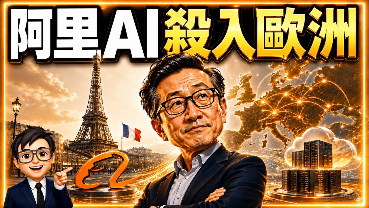【阿里AI殺入歐洲？】蔡崇信巴黎發聲：美國雲巨頭之外的 Plan B｜阿里巴巴9988 BABA｜技術分析