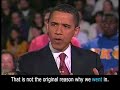 Barack Obama on Hardball at West Chester U. 1/5 - Captioned