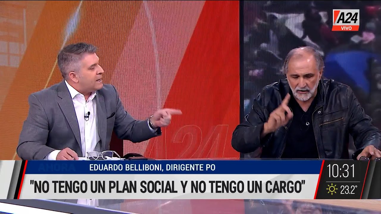 Eduardo Belliboni, líder del acampe y piquetero, cobra 125 mil pesos en la Legislatura Porteña