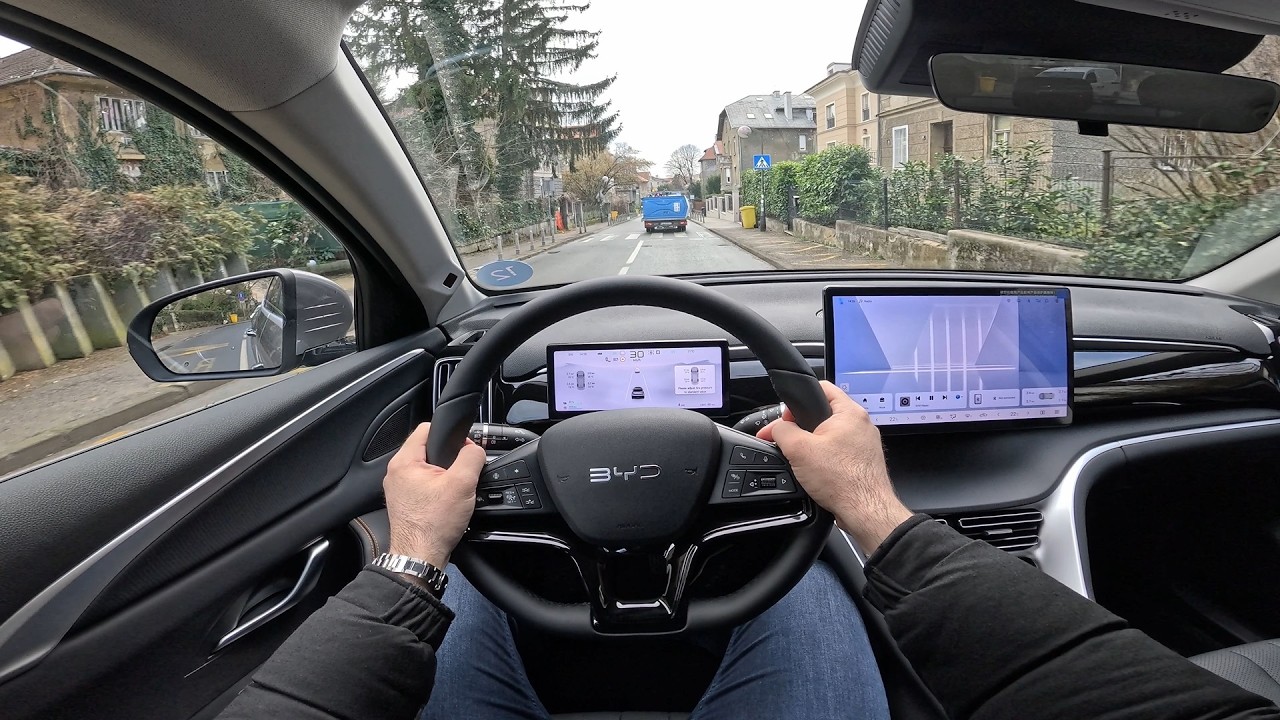 New BYD SEALION 5 DM-i 2026 (Europe) - POV test drive