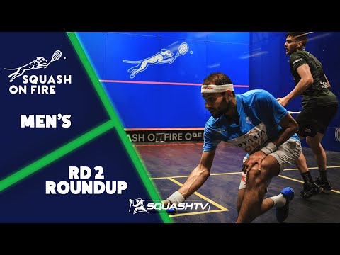 Squash On Fire Open 2022 - Men's Rd 2 Roundup