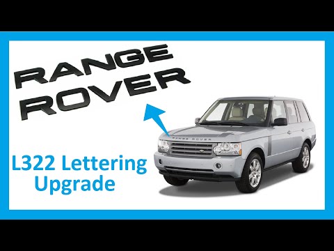 How to change Range Rover Lettering.mp4