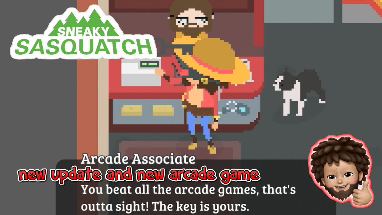 Sneaky Sasquatch - new Update the new arcade, Cassette, music and secret cache #38