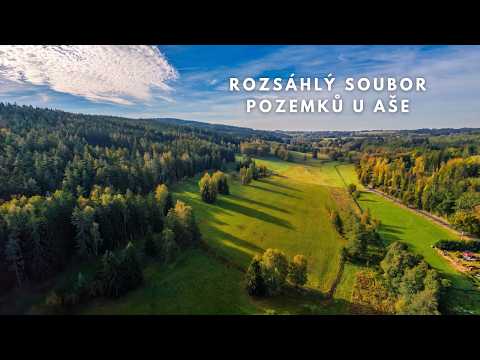 Video Rozsáhlý soubor pozemků u Aše s potenciálem budoucího rozvoje