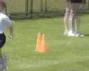 ciara oneal  winning a race at sports day 2007