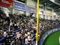 2007.10.9 千葉マリンスタジアムで行われたパ・リーグクライマックスシリーズ ロッテ×ソフトバンク戦にて、ソフトバンクホークスが見事に2戦目を制し、勝利の応援二次会の様子です。撮影場所は内野席。外野席に入れなかったため、内野席からの撮影です。