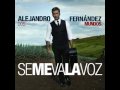 Alejandro Fernandez Se Me Va La Voz (Juan Magan Remix) Video and Lyrics
