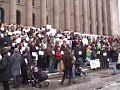 Taiteilijoiden ja tutkijoiden mielenosoitus 2.3.07 osa 2