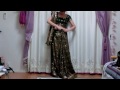 Click here to watch this video インドの民族衣装・サリーの着方（シーダパッルー）