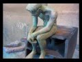 Batrachian Frogman Bronze Casting