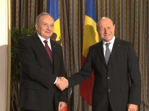 Президент Республики Молдова Николае Тимофти встретился со своим румынским коллегой Траяном Бэсеску