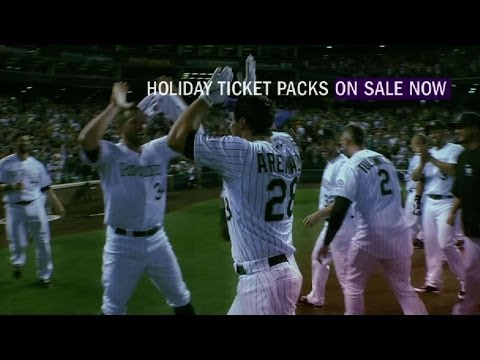Video: Give the gift of summer with a Rockies Holiday Pack!