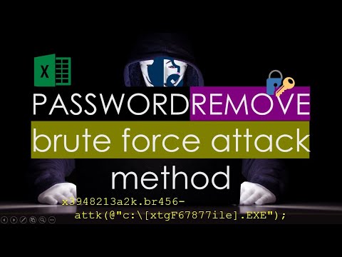 how to break xls password