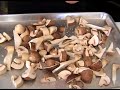 Learn how to roast the mushrooms for Orzo Pasta Salad with expert cooking tips in this free video recipe.