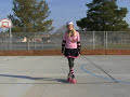  playing roller derby skates skating rollerskates rollerblades rollerblading