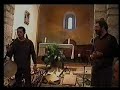 Juanma Sánchez (gaita y tamboril) y Luis Payno (caldero)
