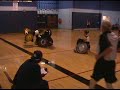 Wheelchair Rugby Big Hit