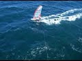 Windsurfing Kiteboarding from the kite cam in Baja Ca.