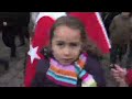 How many protesters on the streets for Gaza in Amsterdam?
