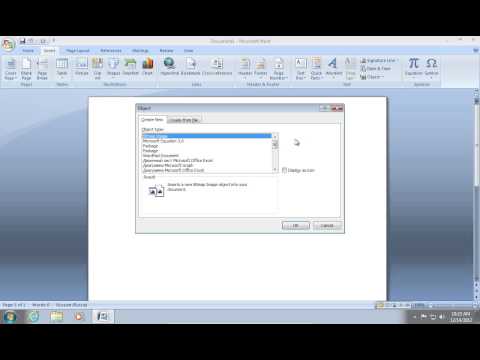 how to attach file in word