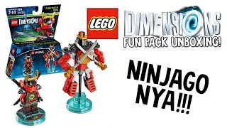 LEGO DIMENSIONS NINJAGO NYA FUN PACK UNBOXING!!! (LEGO Set No. 71216)