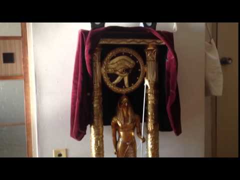 大きめのエジプト神像が送りつけられたので喋らせる