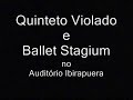 ambos os grupos comemorando 35 anos de carreira.
ballet e m�sica em cena.
