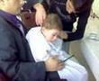 Demir'in ilk sac trasi - Demir's first haircut video