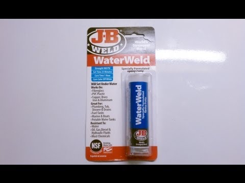 how to remove jb water weld